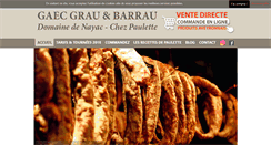 Desktop Screenshot of grauetbarrau.com