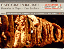 Tablet Screenshot of grauetbarrau.com